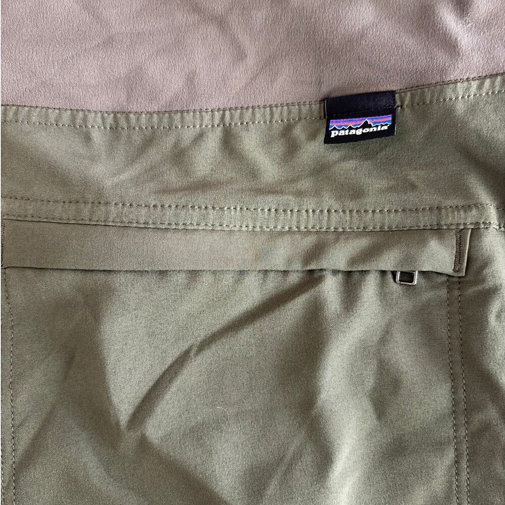 Patagonia Women's Happy Hike Studio Pants Size XXL Green Hiking Outdoor Casual - Picture 6 of 7